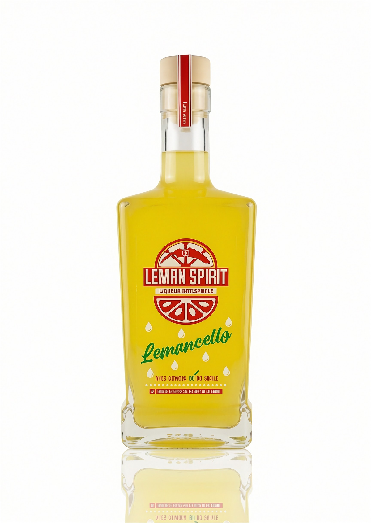 Lemancello — Liqueur artisanale au citron BIO de Sicile | 50 cl · 32%