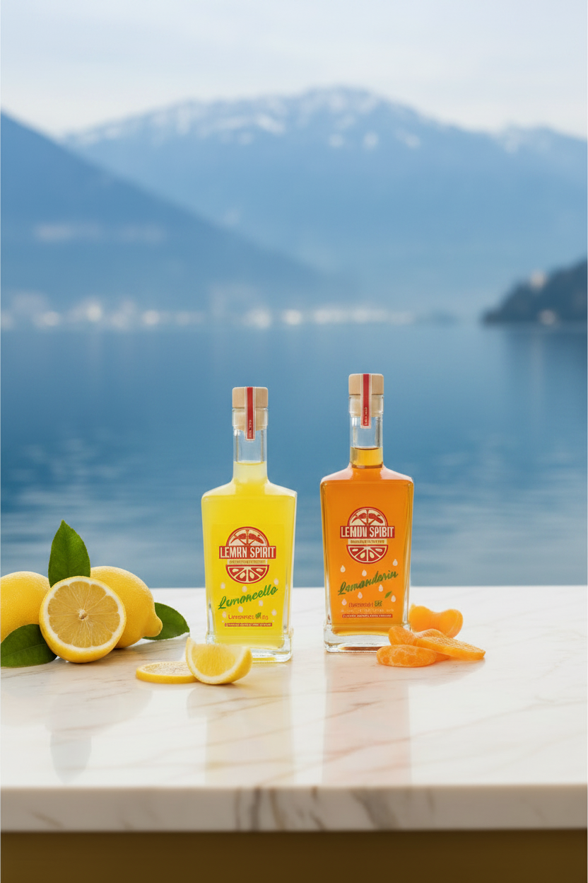 Immagine premium Leman Spirit - Limoncello e Lemandarin